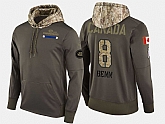 Nike Canadiens 8 Jordie Benn Olive Salute To Service Pullover Hoodie,baseball caps,new era cap wholesale,wholesale hats